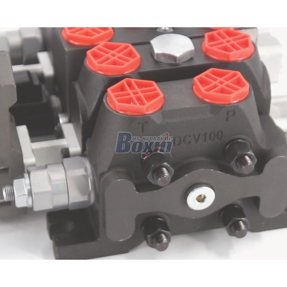 OEM ODM Custom Manufacturing Service for DCV100EMA-YT-JYT-J-K Electric Motor 2 Spool Sectional Directional Valve detail image